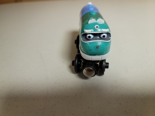 Chuggington Wooden Railway Hoot Toot Train Tomy Very Good Condition en - Picture 4 of 6