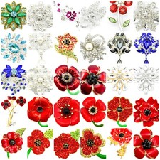 Large Brooches for Women Vintage Modern or Art Deco Style Pins for Dress Ladies