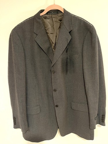 Joseph Abboud Black Label Blazer Men's Sport Coat 44R Check 2 Button Jacket NEW - Picture 9 of 12