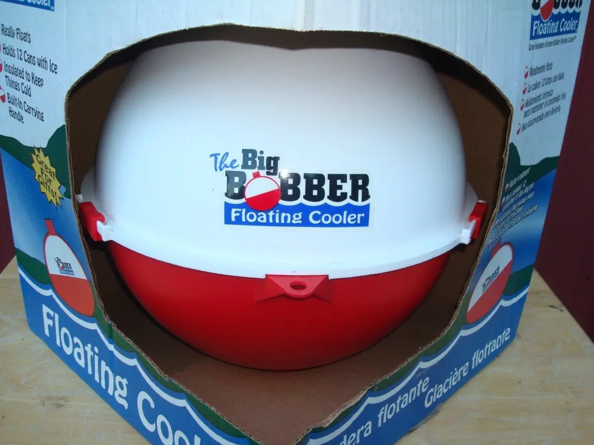 The Big Bobber Floating Insulated Cooler Model 1701 Byers 12 Cans Ice Chest  NEW