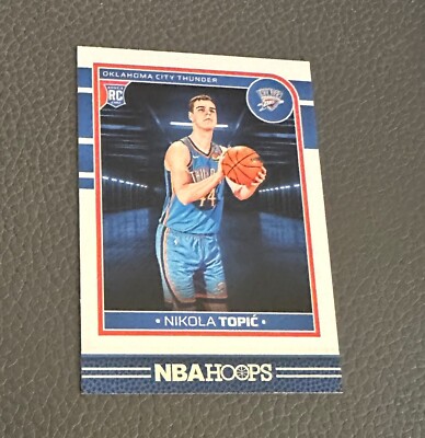 2024-25 Panini NBA Hoops Nikola Topic #242 (RC) Rookie Thunder