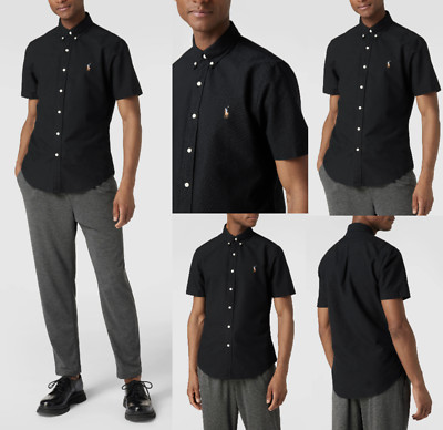 Polo Ralph Lauren Oxford Slim Fit Shirt Button Down Retro Heritage Iconic S