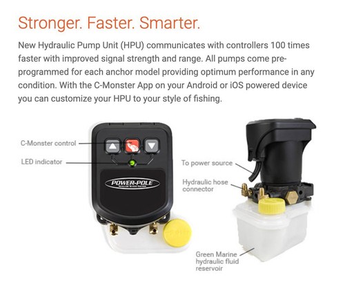 Power-Pole Pro II Series - Black, 6ft (CM2.0) - Picture 2 of 5