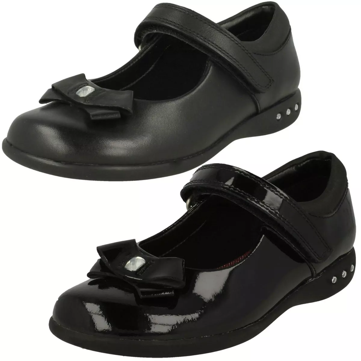 Clarks girls shoes store size 1