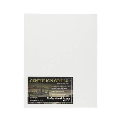 Centurion Deluxe Professional Oil Primed Linen Canvas Panels 3-Pack - OP Enha...