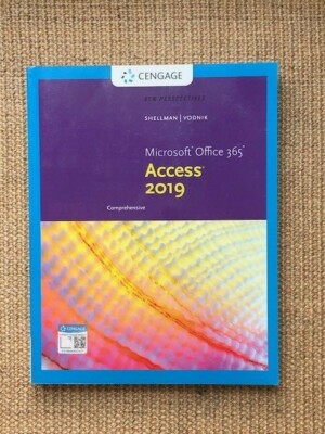 New Perspectives Microsoft Office 365 & Access 2019 Comprehensive ...