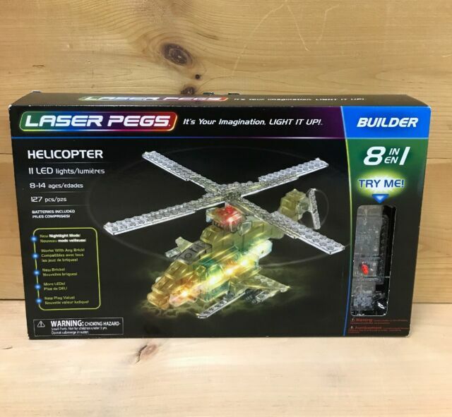laser pegs helicopter 8 in 1
