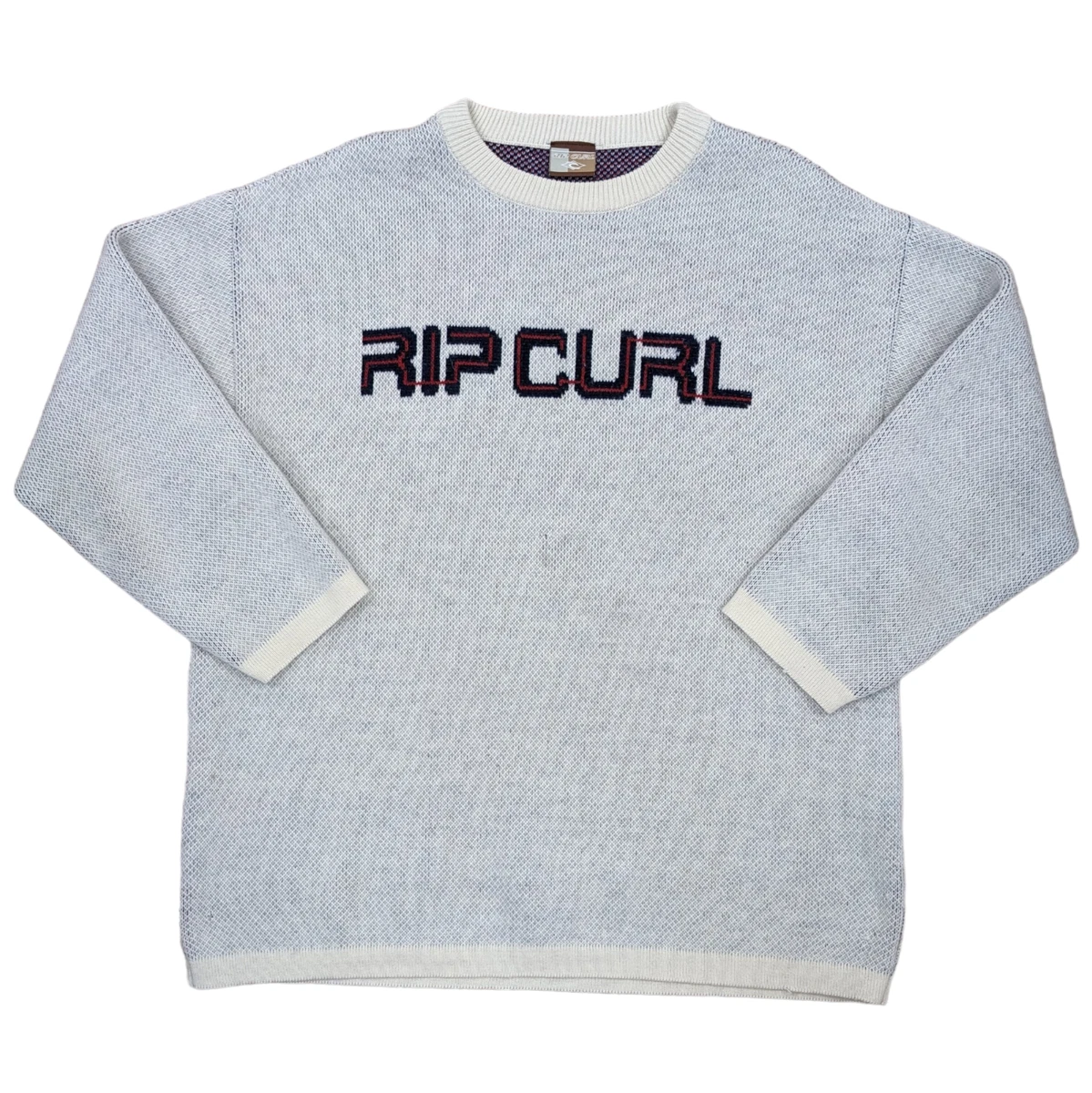 Vintage 90s Rip Curl Wool Blend Knit Jumper Size XL | Surf Sweatshirt | eBay