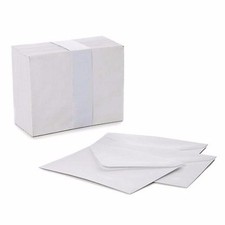 10x Small Mini White Envelope For Thank You Card RSVP Cards Envelopes 8.5x11cm