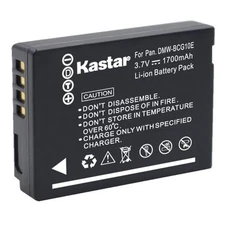 1x Kastar Battery for Panasonic Lumix DMW-BCG10 DMC-TZ7 DMC-TZ8 DMC-TZ10 TZ18