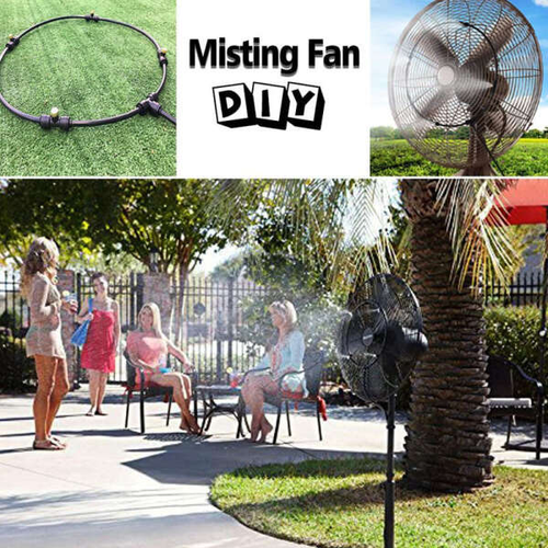 Vaporizzatore Sistema di Raffreddamento Esterno: Plastica, Ottone, 5m Tubo, Kit - Foto 2 di 8
