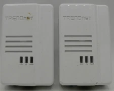 Lot of 2 Trendnet TPL-408E Powerline Ethernet Adapter