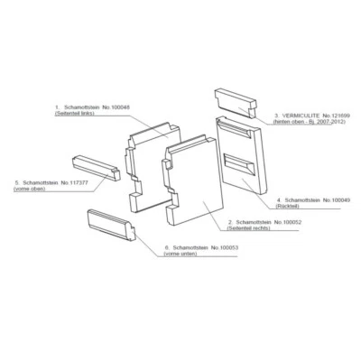 Ersatzteil WAMSLER für Küchenofen K 144