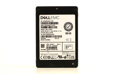 EMC MZ-ILT800C 800GB 2.5'' 12Gb/s MU SAS Solid State Drive EMC P/N: 118000851