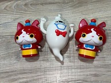 2018 McDONALD'S YO-KAI WATCH HAPPY MEAL TOYS LOT OF 3