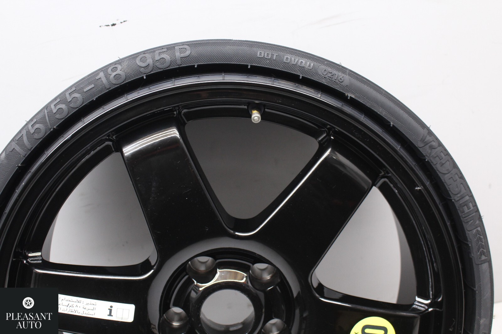 2014-2020 MASERATI GHIBLI EMERGENCY COMPACT SPARE TIRE WHEEL RIM 670010518