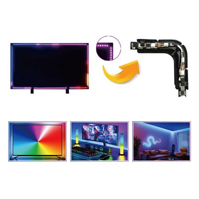 90° LED profile corner connector LED strip connector corner LED connector LED strip V...