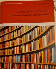 Counseling Research : Quantitative, Qualitative, and Mixed Method