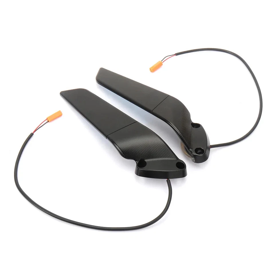 Espejo retrovisor con intermitente para Kawasaki Ninja 1000 ZX-10R ZX-10RR 2017-2025 Foto 4 de 4