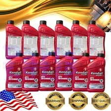 Motor Oil 5W20 Synthetic Blend 12 Quarts Kendall Liquitek GT-1 High Performance