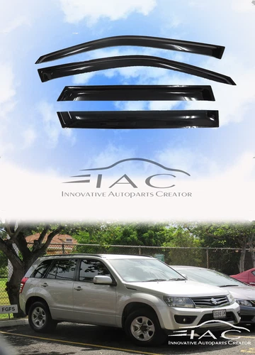 For Suzuki Grand Vitara 05-17 Window Visor Vent Sun Shade Rain Guard Door Visor