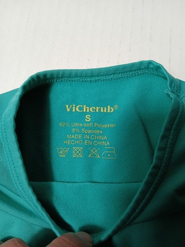 Lot Of 2 Vicherub Kids Lightweight Ultra Soft Green Blue Thermal Set Small E54 - Picture 7 of 17