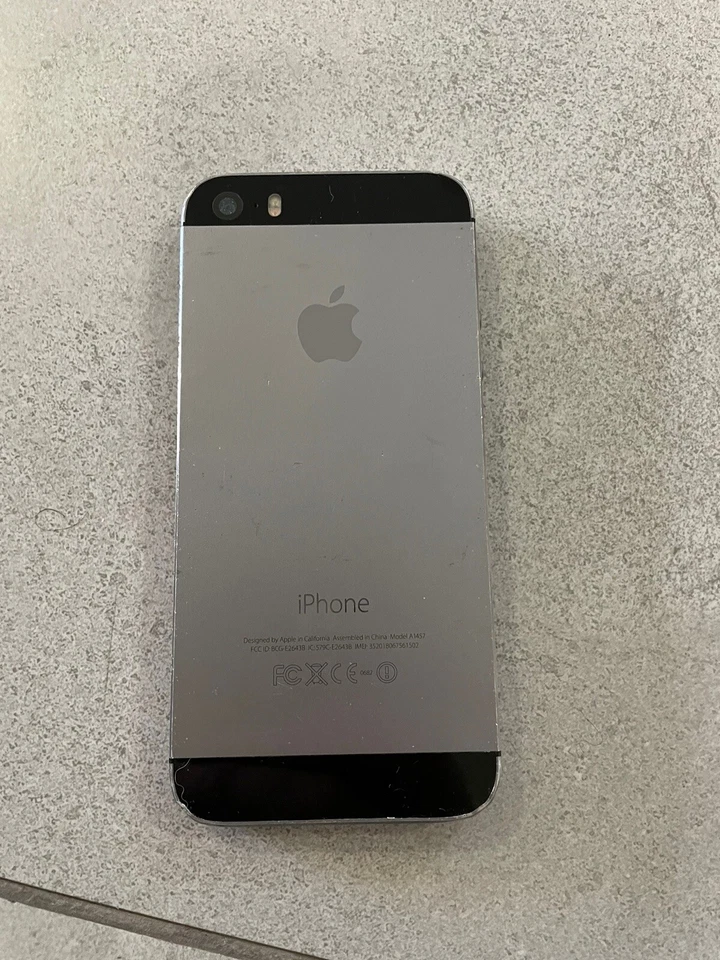 Apple iPhone 5s - 16 GB - Gris espacial (Desbloqueado) A1457 Foto 2 de 2