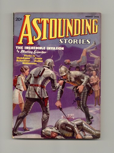 Astounding Stories Pulp Aug 1936 Vol. 17 #6 VG/FN 5.0 TRIMMED