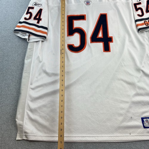 Chicago Bears Trikot Herren 58 #54 Brian Urlacher Weiß Kurzarm Reebok NFL - Bild 3 von 16