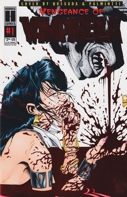 Vengeance Of Vampirella #1 Jimmy Palmiotti Red Foil Harris Comics 04/01/94