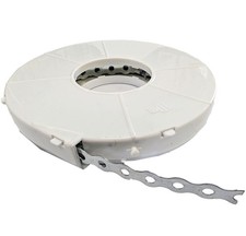 Galvanised Metal Band Steel Fixing Strap Builders 10 Meters Banding with Holes