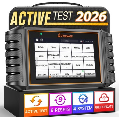 Foxwell NT716 Auto Bidirectional OBD2 Scanner ABS SRS Engine OIL Diagnostic Tool