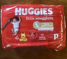 Huggies Little Snugglers Diapers Size Preemies 30ct *New*