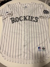 Russell Colorado Rockies Dante Bichette Jersey 48 XL