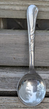 1950's Souvenir - Baby Infant Spoon - 4.25" Long - Stainless Steel - Japan
