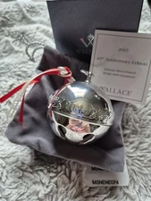  2015 WALLACE SILVER PLATE SLEIGH BELL