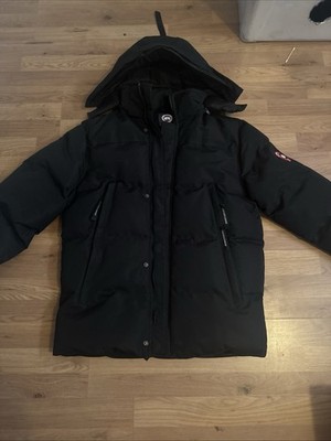 Canada Goose Wyndham Parka Size Medium No Fur Hood Rep UK