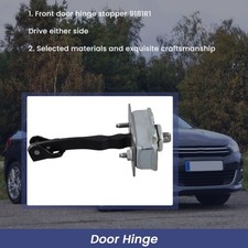 Rear Door Hinge Stop Check Strap Limiter 9181R2 for C4 MK2 2010-2017 DS4