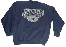 Vintage Dallas Cowboys NFL Navy Crewneck Sweater Men s Size XL