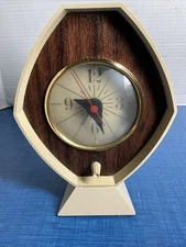 Vintage MCM Brown & Bigelow Remembrance Alarm Clock