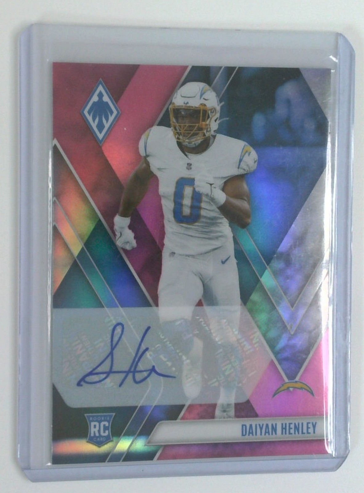 Daiyan Henley Panini Phoenix #183 Autograph-Pink