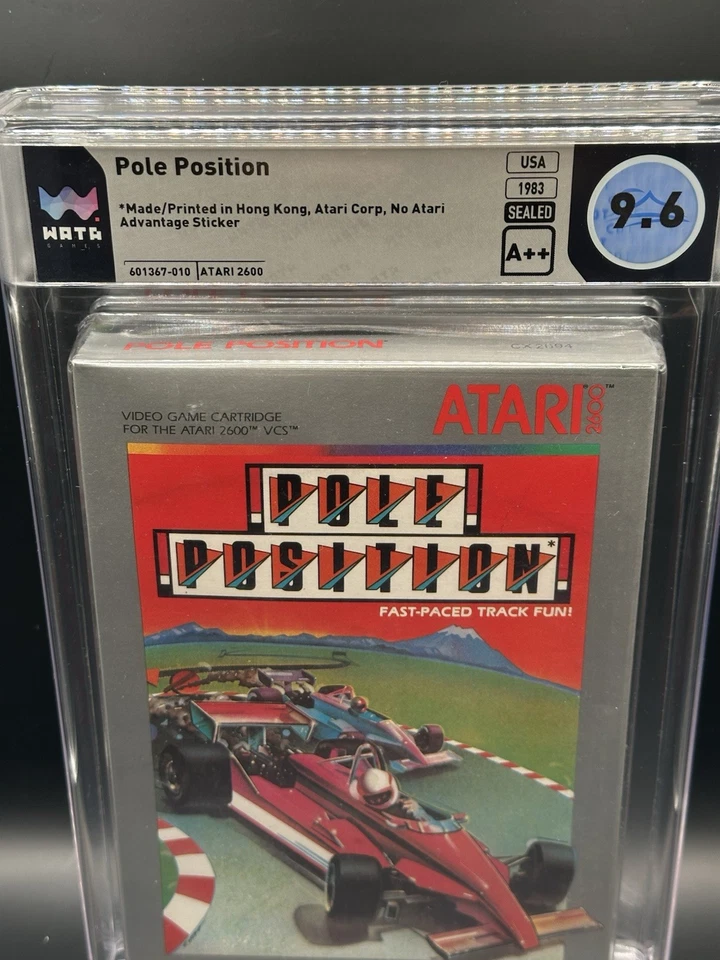Atari 2600 Pole Position 9.6 A++ - Graded - Sealed - New - Wata - Image 2 of 4