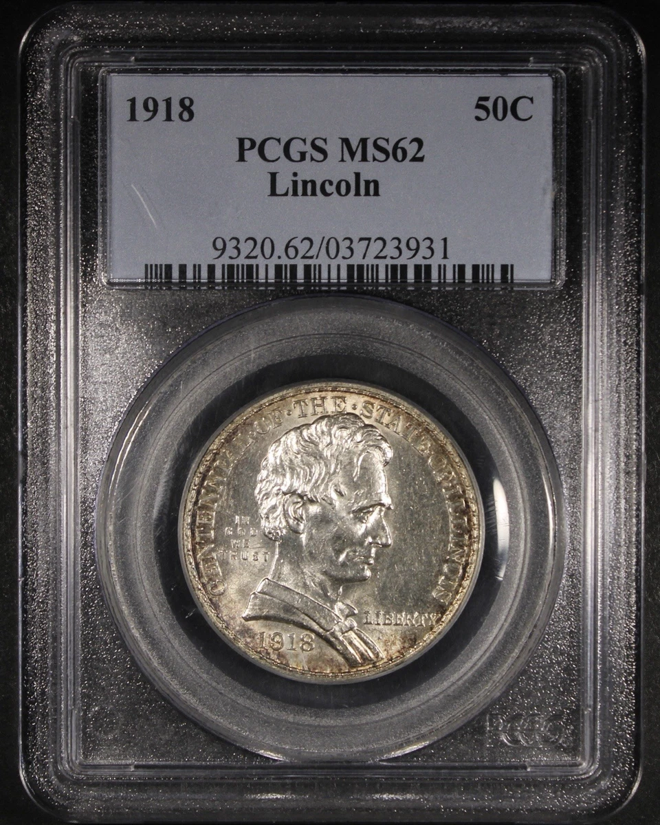 50C Denomination US Silver Commemorative Coins (1892-1954) 1918