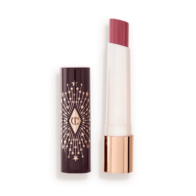 Brand New Charlotte Tilbury Hyaluronic Happikiss Enchanting Kiss Lipstick Balm