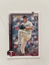 2025 Topps Series 1 - Zebby Matthews #283 (RC)