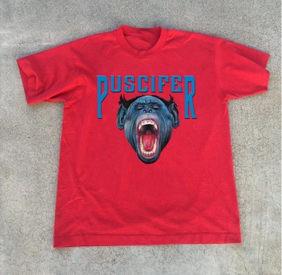 NEW Collection Puscifer Short Sleeve Cotton Red All Size T-Shirt CL510