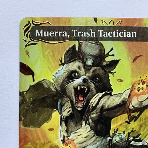MTG Muerra, Trash Tactician (0352) *Raised Foil Borderless* Bloomburrow MT/NM - Picture 7 of 10