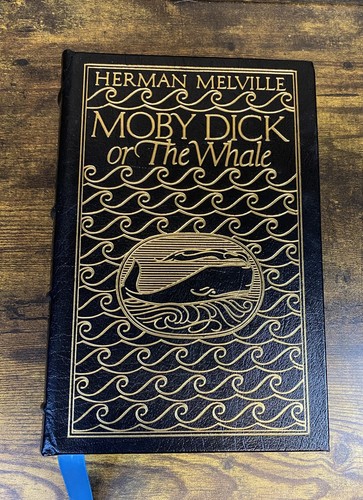 Easton Press Moby Dick or The Whale - Melville - 1977 Genuine Leather - VGC