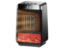 Electric heater, space heater with 2 modes, eco energy efficient portable heater