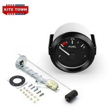 Universal 52mm 2 Fuel Level Gauge Led E-12-f With Fuel Level Sending Unit F4t1 Universal 52mm 2 Fuel Level Gauge Led E-12-f With Fuel Level Sending Unit F4t1